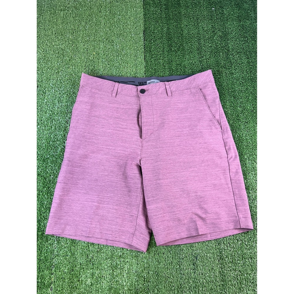 VRST‎ Mens All-In Short Mauve Pink Heather Golf Athletic Performance Size 36